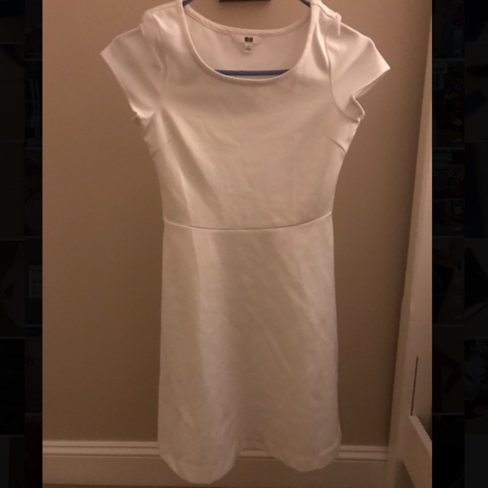Uniqlo White Dress